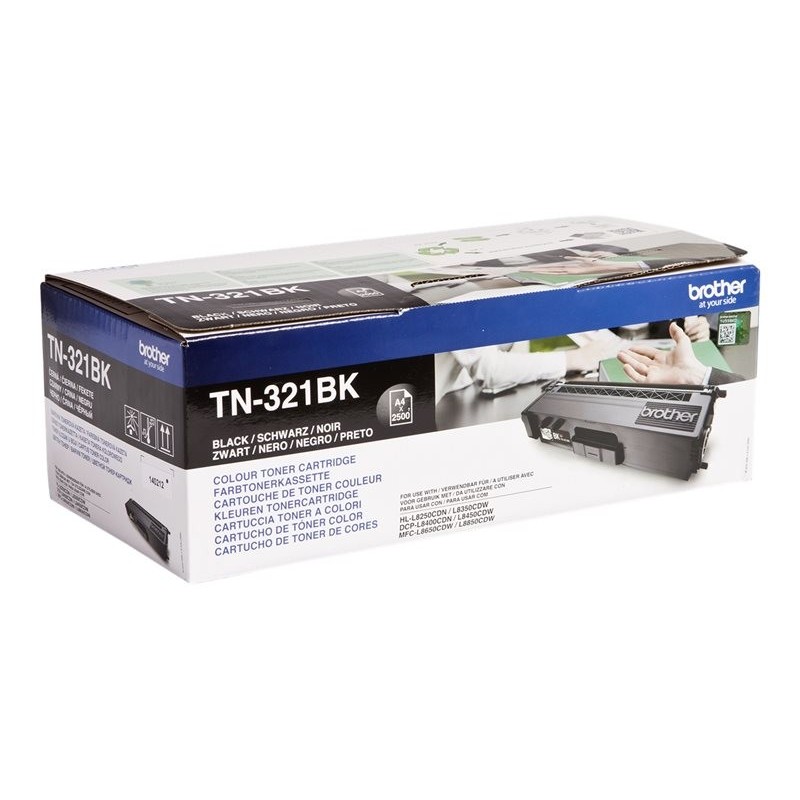 BROTHER TN321BK Brother TN321BK Toner negru ptr HLL8250CDN/8350CDW - 2.500 pagini