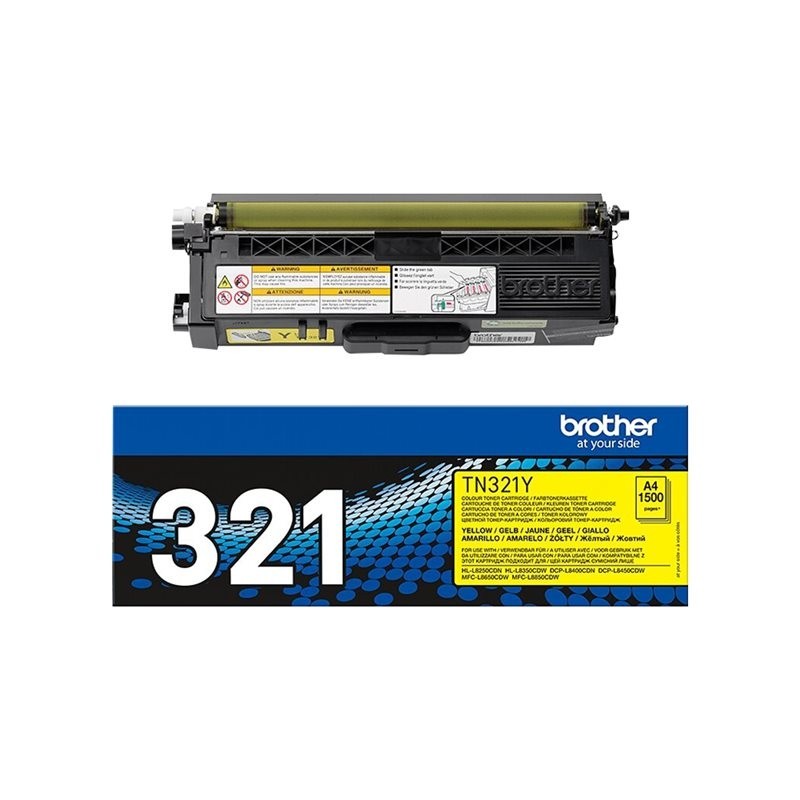 BROTHER TN321Y Toner Brother TN321Y yellow 1500str HL-L8250CDN