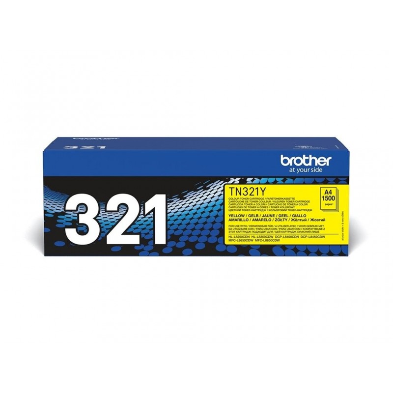 BROTHER TN321Y Toner Brother TN321Y yellow 1500str HL-L8250CDN