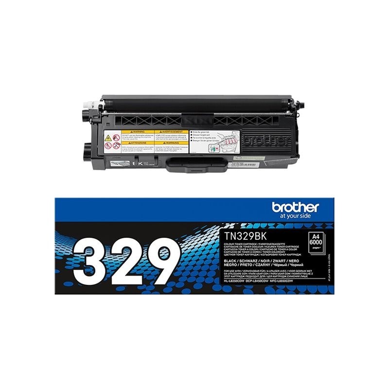 BROTHER TN329BK Toner Brother TN329BK black 6 000str HL-L8350CDW