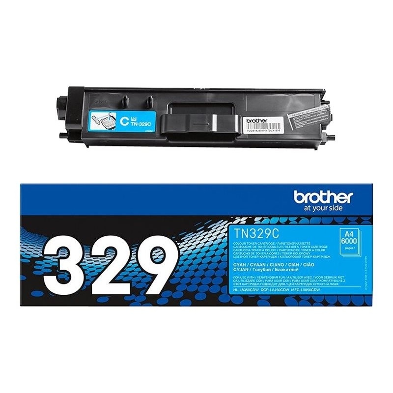 BROTHER TN329C Toner Brother TN329C cyan 6 000str HL-L8350CDW