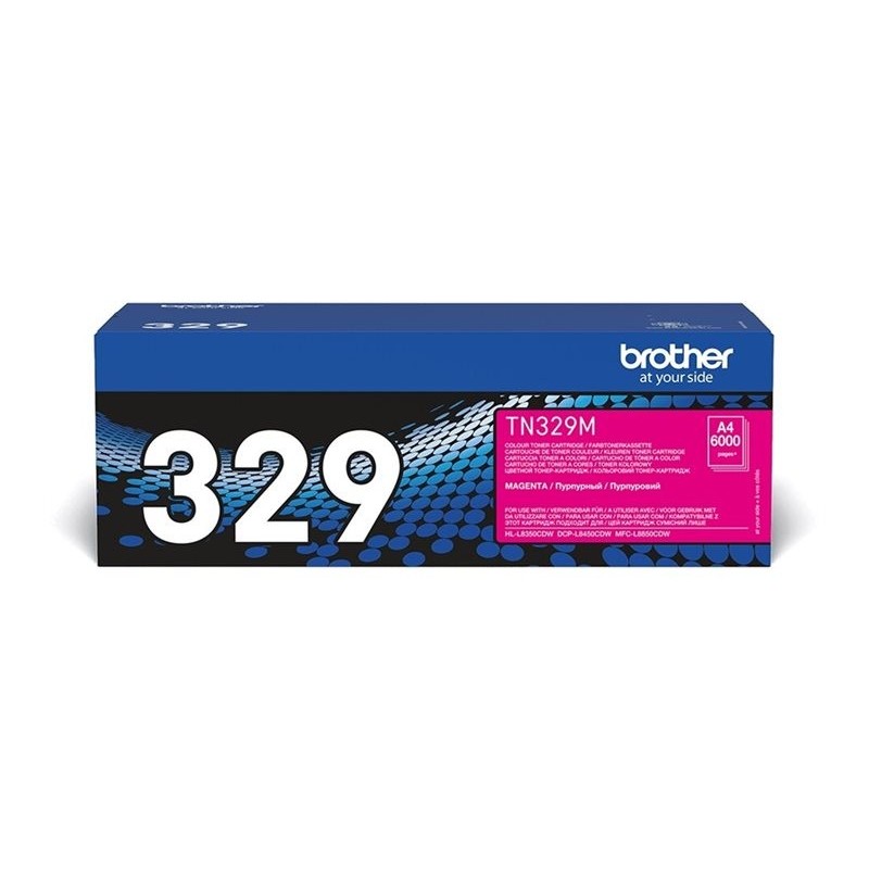 BROTHER TN329M Toner Brother TN329M magenta 6 000str HL-L8350CDW