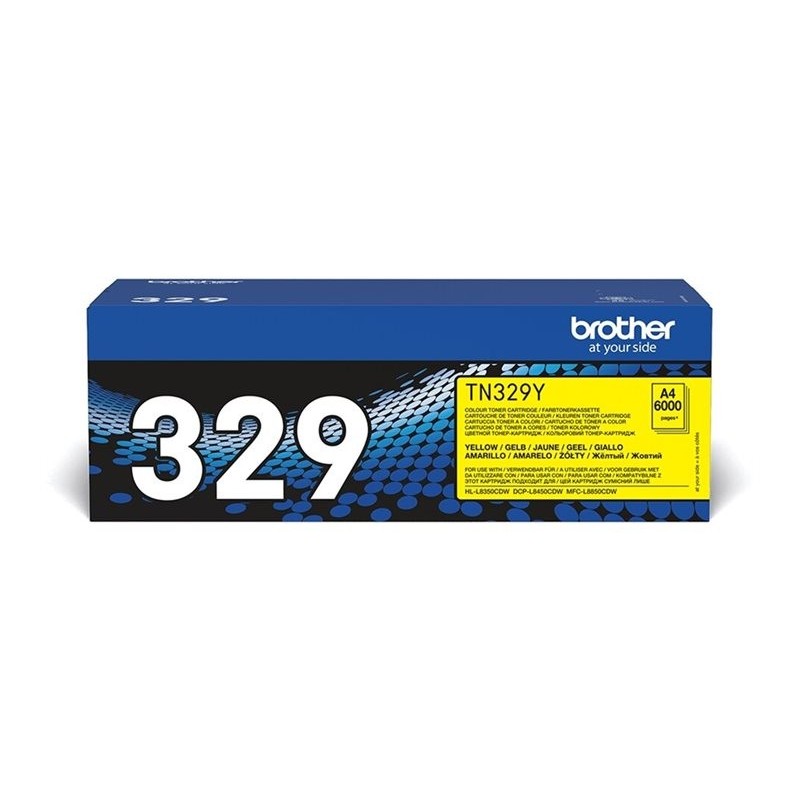 BROTHER TN329Y Toner Brother TN329Y yellow 6 000str HL-L8350CDW