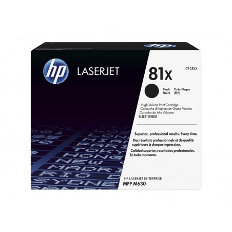 HP CF281X Toner HP 81X Black MFP M630