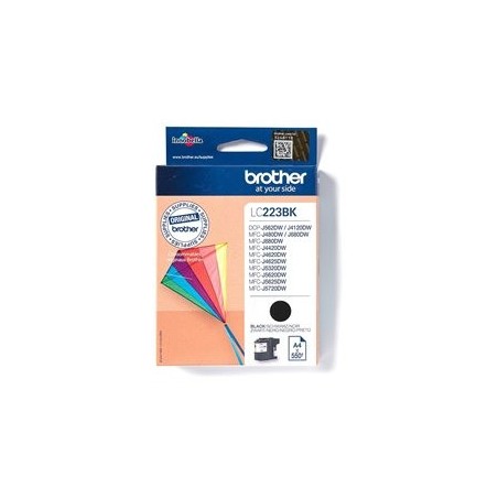 BROTHER LC223BK Brother LC223BK Cartus negru - 550 pagini BROTHER LC223BK Brother LC223BK Cartus negru - 550 pagini