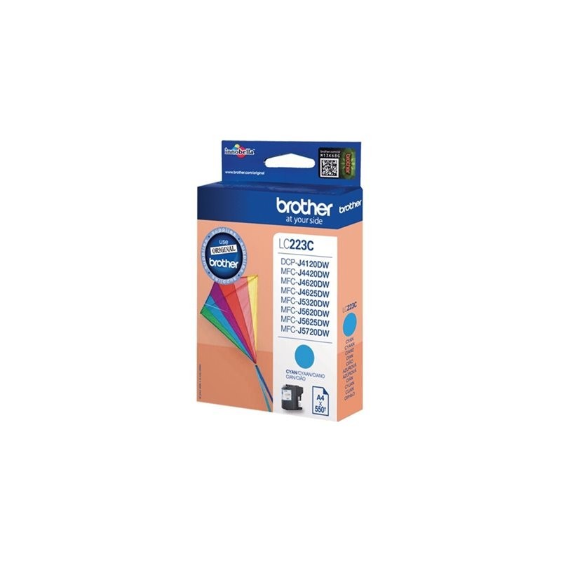 BROTHER LC223C Brother LC223C Cartus cyan - 550 pagini BROTHER LC223C Brother LC223C Cartus cyan - 550 pagini
