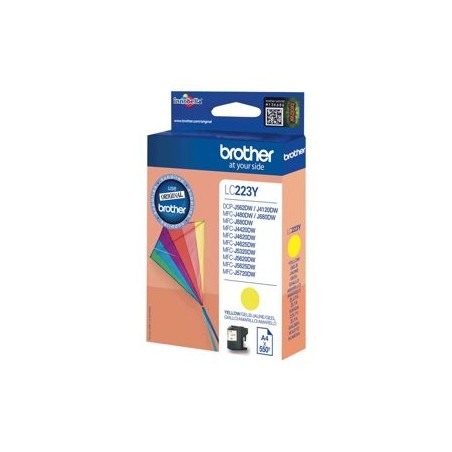 BROTHER LC223Y Brother LC223Y Cartus yellow - 550 pagini BROTHER LC223Y Brother LC223Y Cartus yellow - 550 pagini