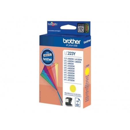 BROTHER LC223Y Brother LC223Y Cartus yellow - 550 pagini BROTHER LC223Y Brother LC223Y Cartus yellow - 550 pagini