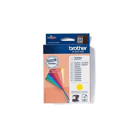 BROTHER LC223Y Brother LC223Y Cartus yellow - 550 pagini BROTHER LC223Y Brother LC223Y Cartus yellow - 550 pagini