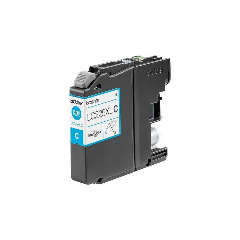 BROTHER LC225XLC Brother LC225XLC Cartus cyan de capacitate mare - 1.200 pagini BROTHER LC225XLC Brother LC225XLC Cartus cyan de capacitate mare - 1.200 pagini