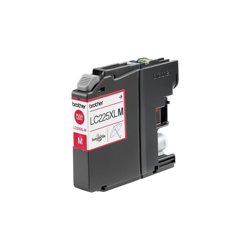 BROTHER LC225XLM Brother LC225XLM Cartus magenta de capacitate mare - 1.200 pagini BROTHER LC225XLM Brother LC225XLM Cartus magenta de capacitate mare - 1.200 pagini