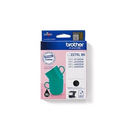 BROTHER LC227XLBK Brother LC227XLBK Cartus negru de capacitate mare - 1.200 pagi BROTHER LC227XLBK Brother LC227XLBK Cartus negru de capacitate mare - 1.200 pagi