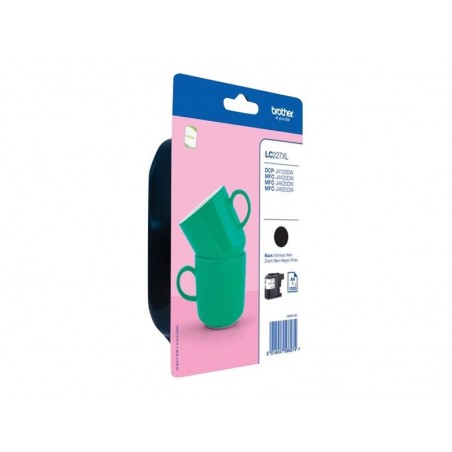 BROTHER LC227XLBK Brother LC227XLBK Cartus negru de capacitate mare - 1.200 pagi BROTHER LC227XLBK Brother LC227XLBK Cartus negru de capacitate mare - 1.200 pagi
