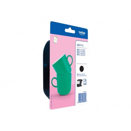 BROTHER LC227XLBK Brother LC227XLBK Cartus negru de capacitate mare - 1.200 pagi BROTHER LC227XLBK Brother LC227XLBK Cartus negru de capacitate mare - 1.200 pagi