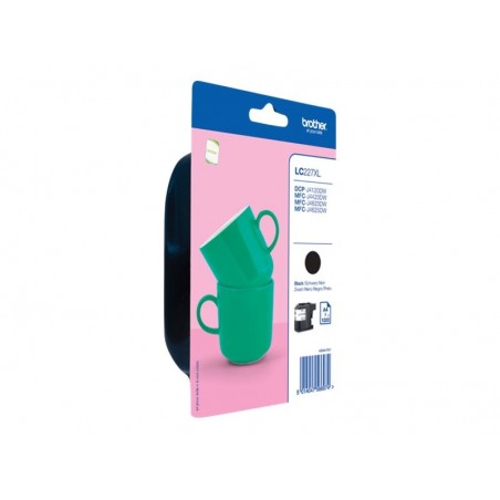 BROTHER LC227XLBK Brother LC227XLBK Cartus negru de capacitate mare - 1.200 pagi BROTHER LC227XLBK Brother LC227XLBK Cartus negru de capacitate mare - 1.200 pagi