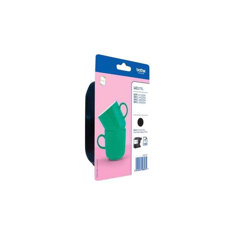 BROTHER LC227XLBK Brother LC227XLBK Cartus negru de capacitate mare - 1.200 pagi BROTHER LC227XLBK Brother LC227XLBK Cartus negru de capacitate mare - 1.200 pagi