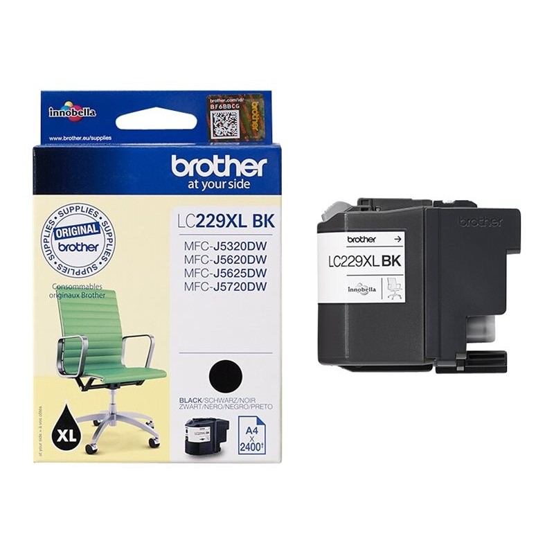 BROTHER LC229XLBK Brother LC229XLBK Cartus negru de capacitate mare - 2.400 pagini