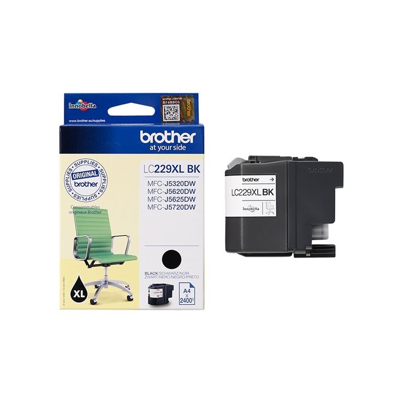BROTHER LC229XLBK Brother LC229XLBK Cartus negru de capacitate mare - 2.400 pagini