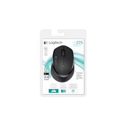 LOGITECH M280 Mouse right-handed optical 3 buttons wireless 2.4 GHz USB wireless receiver black