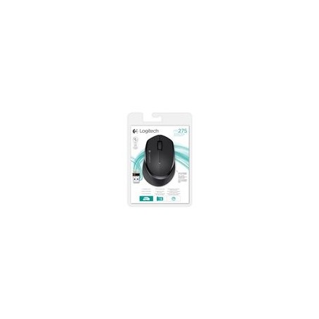 LOGITECH M280 Mouse right-handed optical 3 buttons wireless 2.4 GHz USB wireless receiver black