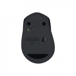 LOGITECH M280 Mouse right-handed optical 3 buttons wireless 2.4 GHz USB wireless receiver black