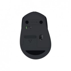 LOGITECH M280 Mouse right-handed optical 3 buttons wireless 2.4 GHz USB wireless receiver black