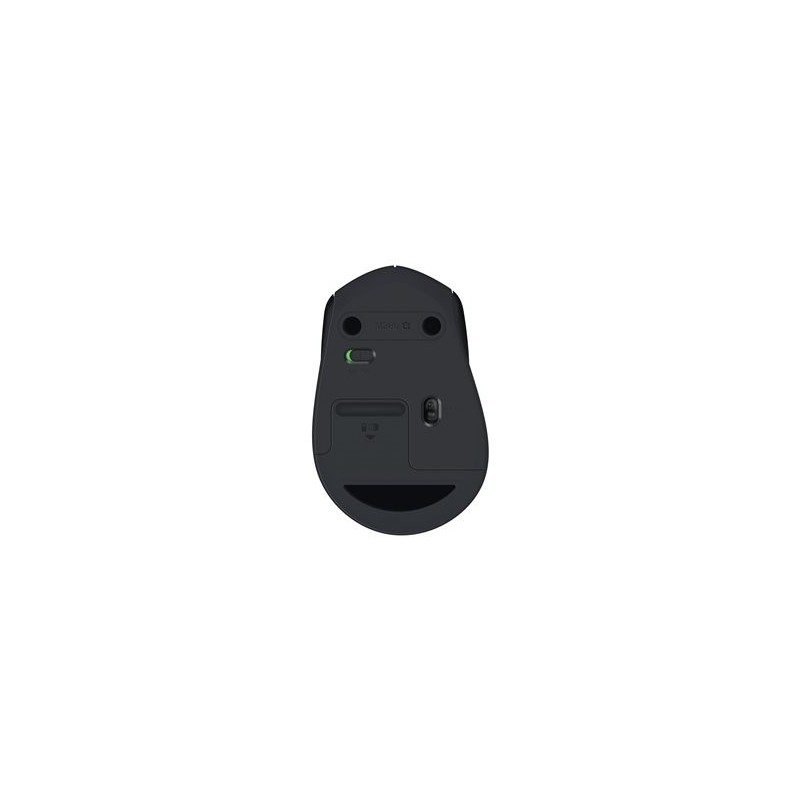 LOGITECH M280 Mouse right-handed optical 3 buttons wireless 2.4 GHz USB wireless receiver black