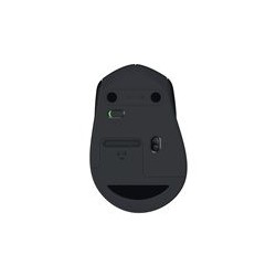 LOGITECH M280 Mouse right-handed optical 3 buttons wireless 2.4 GHz USB wireless receiver black