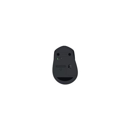 LOGITECH M280 Mouse right-handed optical 3 buttons wireless 2.4 GHz USB wireless receiver black