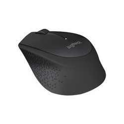 LOGITECH M280 Mouse right-handed optical 3 buttons wireless 2.4 GHz USB wireless receiver black