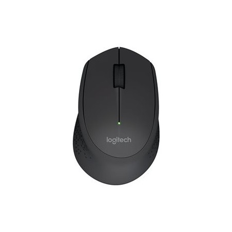 LOGITECH M280 Mouse right-handed optical 3 buttons wireless 2.4 GHz USB wireless receiver black