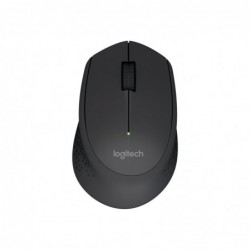 LOGITECH M280 Mouse right-handed optical 3 buttons wireless 2.4 GHz USB wireless receiver black