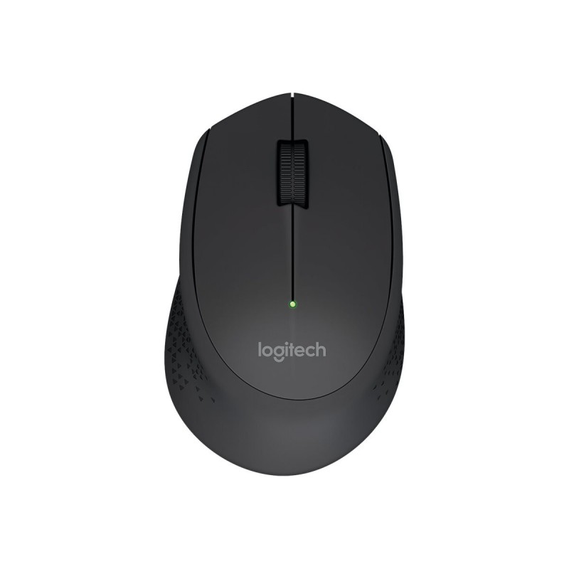 LOGITECH M280 Mouse right-handed optical 3 buttons wireless 2.4 GHz USB wireless receiver black