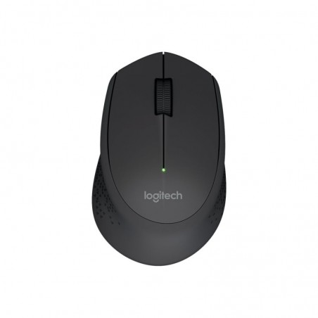 LOGITECH M280 Mouse right-handed optical 3 buttons wireless 2.4 GHz USB wireless receiver black