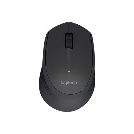 LOGITECH M280 Mouse right-handed optical 3 buttons wireless 2.4 GHz USB wireless receiver black