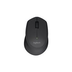 LOGITECH M280 Mouse right-handed optical 3 buttons wireless 2.4 GHz USB wireless receiver black