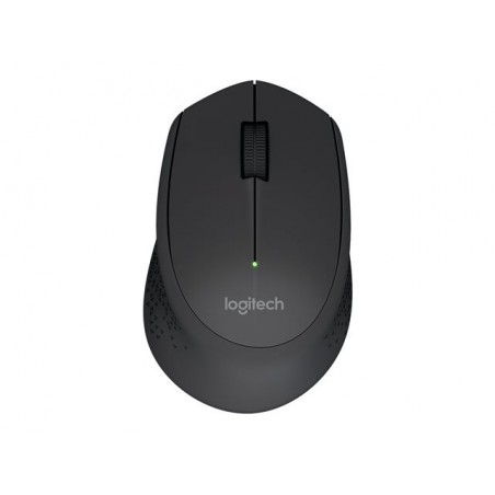 LOGITECH M280 Mouse right-handed optical 3 buttons wireless 2.4 GHz USB wireless receiver black
