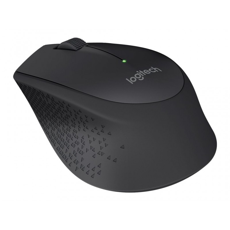 LOGITECH M280 Mouse right-handed optical 3 buttons wireless 2.4 GHz USB wireless receiver black