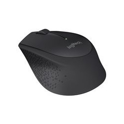 LOGITECH M280 Mouse right-handed optical 3 buttons wireless 2.4 GHz USB wireless receiver black