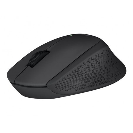 LOGITECH M280 Mouse right-handed optical 3 buttons wireless 2.4 GHz USB wireless receiver black