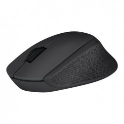 LOGITECH M280 Mouse right-handed optical 3 buttons wireless 2.4 GHz USB wireless receiver black
