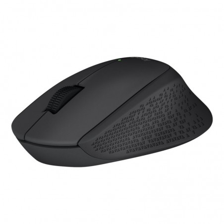 LOGITECH M280 Mouse right-handed optical 3 buttons wireless 2.4 GHz USB wireless receiver black