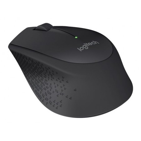 LOGITECH M280 Mouse right-handed optical 3 buttons wireless 2.4 GHz USB wireless receiver black