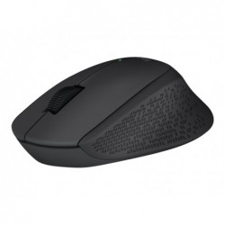 LOGITECH M280 Mouse right-handed optical 3 buttons wireless 2.4 GHz USB wireless receiver black