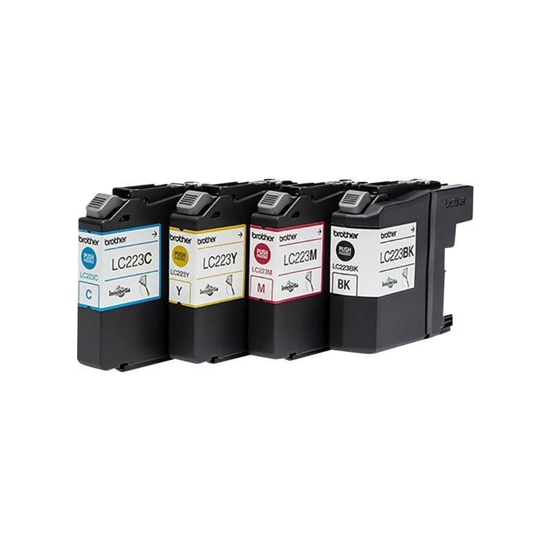 BROTHER LC223VALBP Brother LC223VALBP Cartus Black, Cyan, Magenta, Yellow - 550 pagini BROTHER LC223VALBP Brother LC223VALBP Cartus Black, Cyan, Magenta, Yellow - 550 pagini