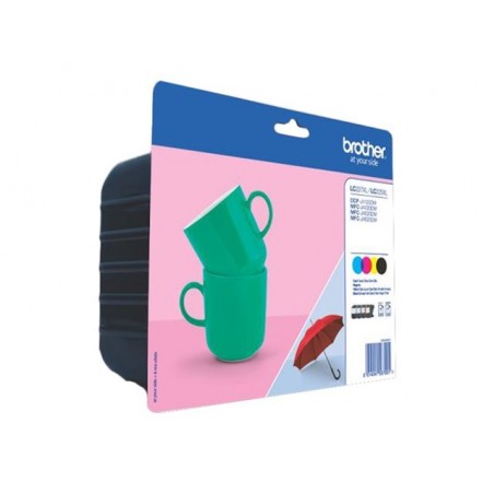 BROTHER LC227XLVALBP Brother LC227XLVALBP Cartus Black, Cyan, Magenta, Yellow - 600 pagini