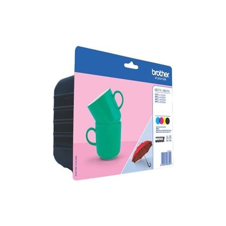 BROTHER LC227XLVALBP Brother LC227XLVALBP Cartus Black, Cyan, Magenta, Yellow - 600 pagini