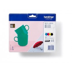 BROTHER LC227XLVALBP Brother LC227XLVALBP Cartus Black, Cyan, Magenta, Yellow - 600 pagini