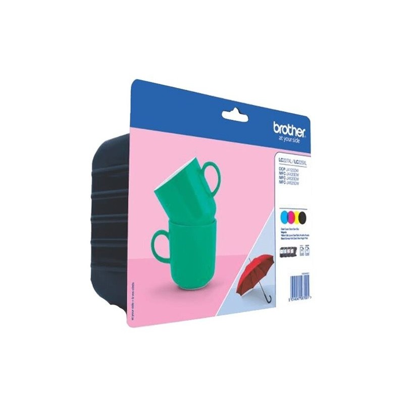BROTHER LC227XLVALBP Brother LC227XLVALBP Cartus Black, Cyan, Magenta, Yellow - 600 pagini