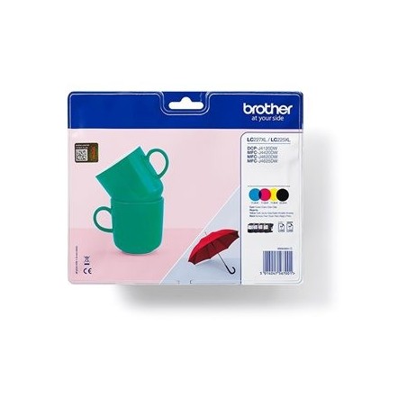BROTHER LC227XLVALBP Brother LC227XLVALBP Cartus Black, Cyan, Magenta, Yellow - 600 pagini